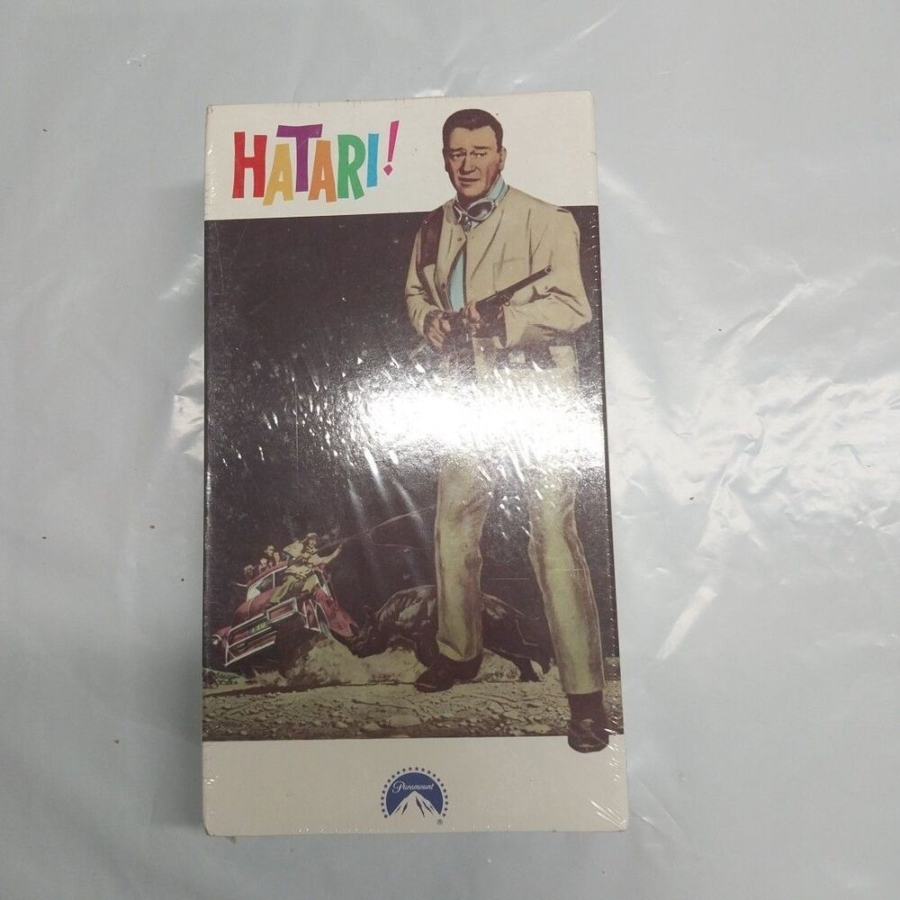 Hatari (VHS, 1991, 2-Tape Set)